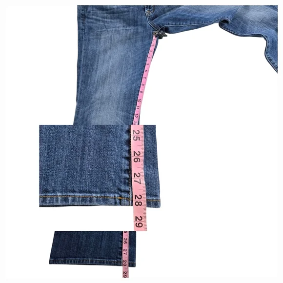 Lucky Brand Women 10/30 Sweet'N Low Blue Denim Jeans - Picture 12 of 13